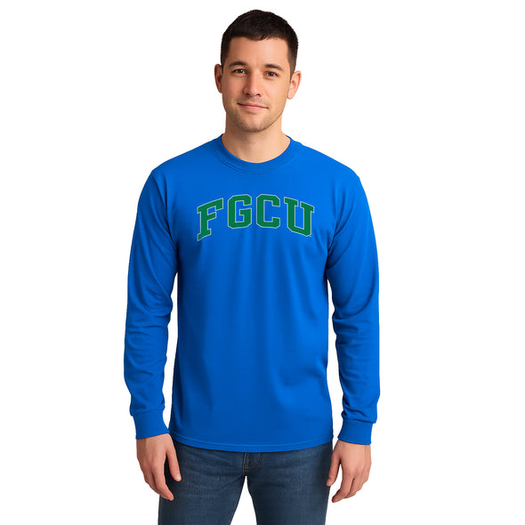 Florida Gulf Coast University Classic Long Sleeve T-Shirt (Royal Blue)