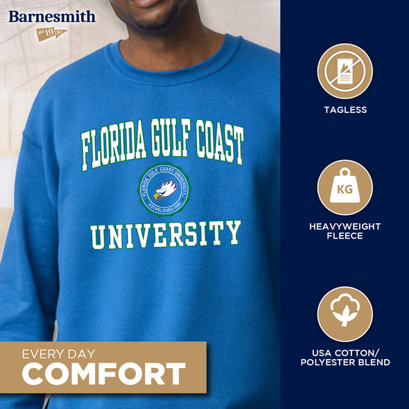 Florida Gulf Coast University Heritage Sweatshirt (Royal Blue)