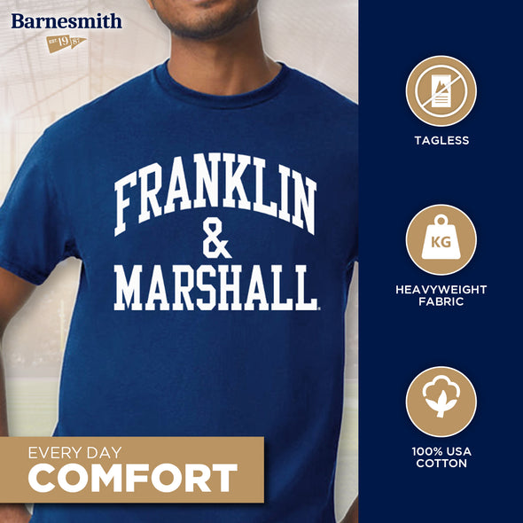 Franklin & Marshall College Classic T-Shirt (Navy)