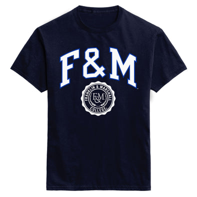 Franklin & Marshall College Heritage T-Shirt (Navy)