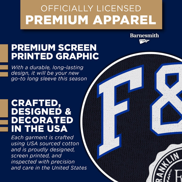 Franklin & Marshall College Heritage Long Sleeve T-Shirt (Navy)