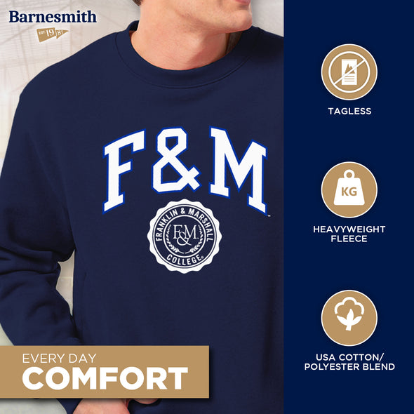 Franklin & Marshall College Heritage Sweatshirt (Navy)