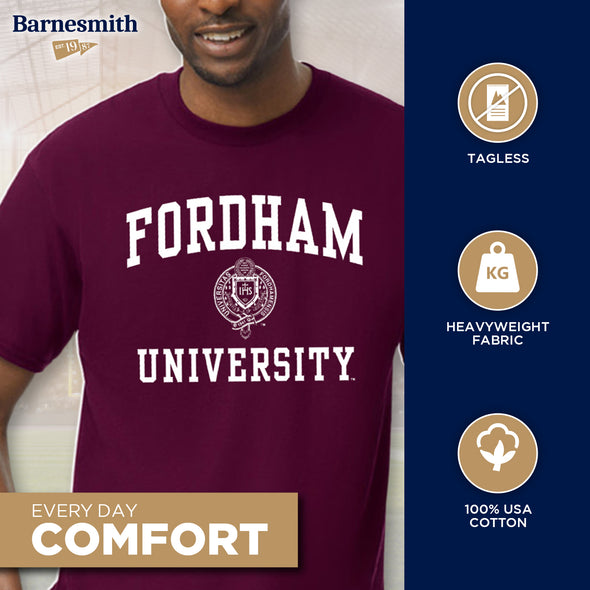 Fordham University Heritage T-Shirt (Maroon)
