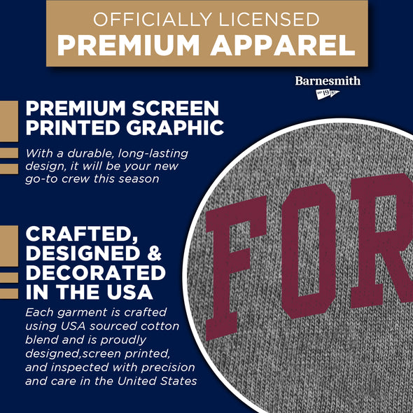 Fordham University Heritage Sweatshirt (Charcoal Grey)