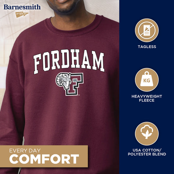 Fordham University Spirit Sweatshirt (Maroon)