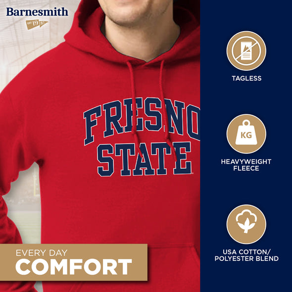 California State University, Fresno Classic Hood (Red)