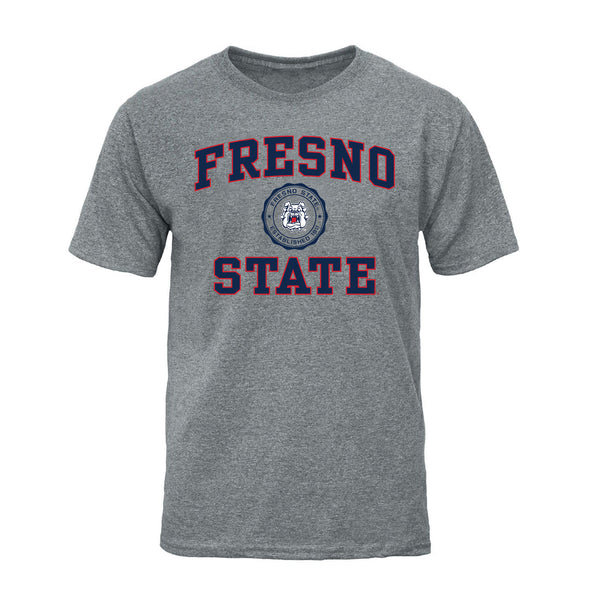 California State University Fresno Heritage T-Shirt (Charcoal Grey)