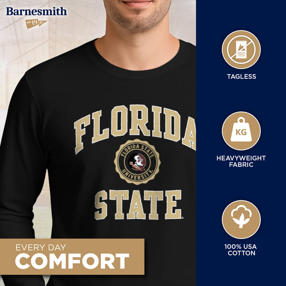 Florida State University Heritage Long Sleeve T-Shirt (Black)