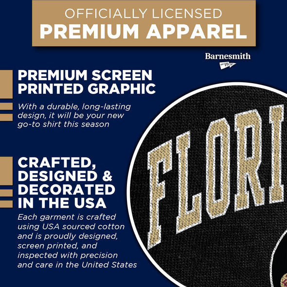 Florida State University Spirit T-Shirt (Black)