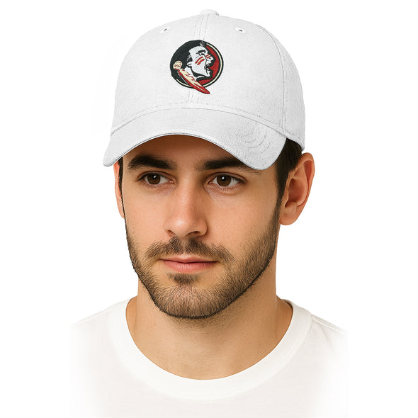 Florida State University Spirit Baseball Hat One-Size (White)
