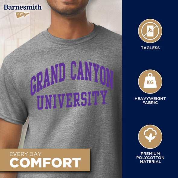 Grand Canyon University Classic T-Shirt (Charcoal Grey)