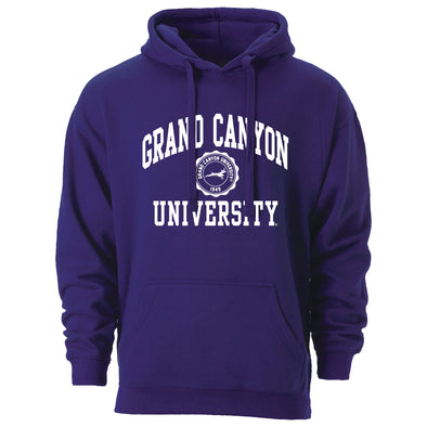 Grand Canyon University Heritage Hooded Sweatshirt (Purple)