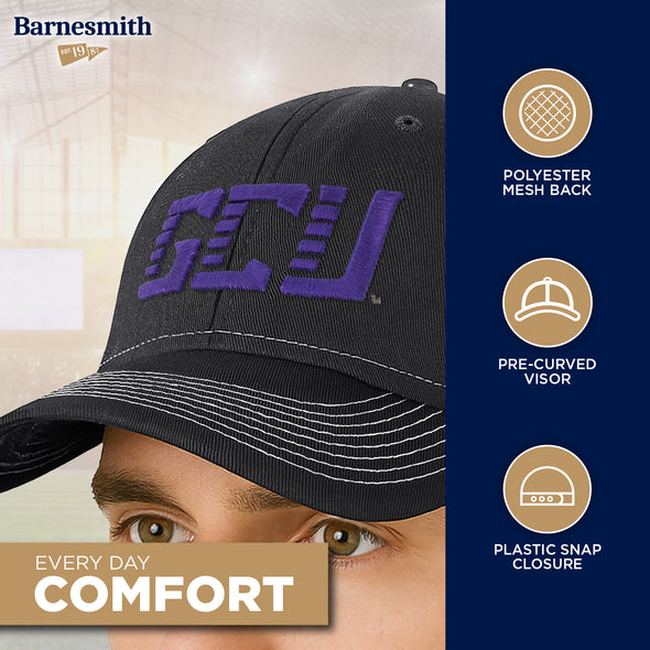 Grand Canyon University Sideline Trucker Hat One-Size (Dark Grey/White)