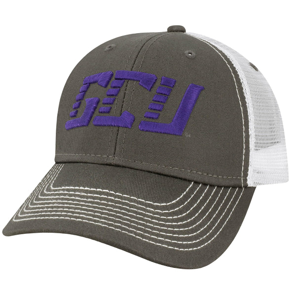 Grand Canyon University Sideline Trucker Hat One-Size (Dark Grey/White)