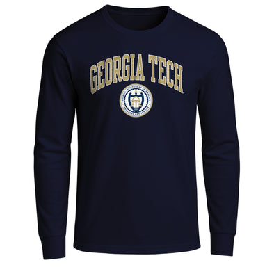 Georgia Institute of Technology Heritage Long Sleeve T-Shirt (Navy)