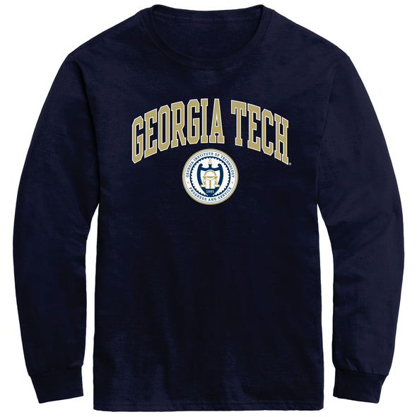 Georgia Institute of Technology Heritage Long Sleeve T-Shirt (Navy)