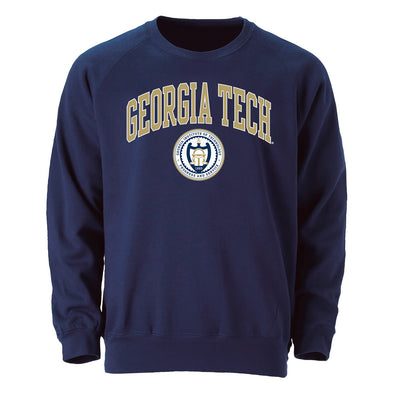 Georgia Institute of Technology Heritage Crewneck Sweatshirt (Navy)