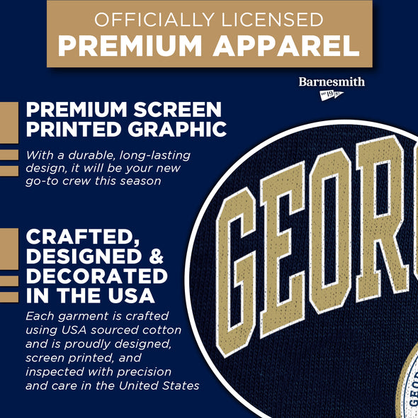 Georgia Institute of Technology Heritage Crewneck Sweatshirt (Navy)