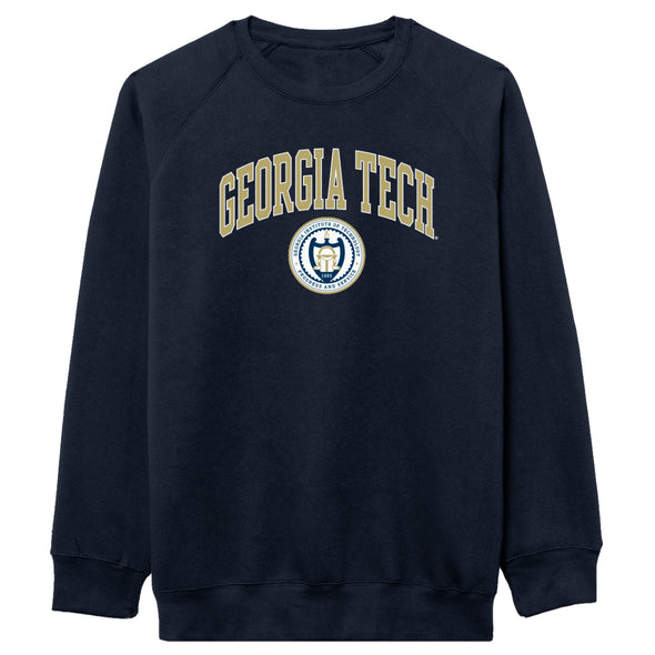 Georgia Institute of Technology Heritage Crewneck Sweatshirt (Navy)