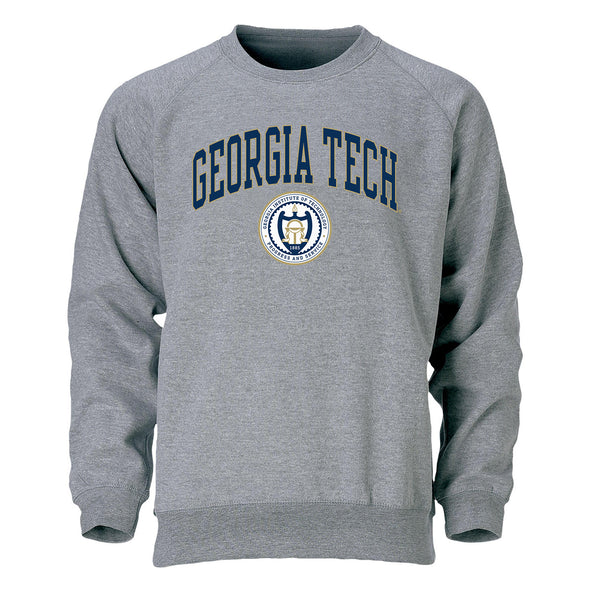 Georgia Institute of Technology Heritage Crewneck Sweatshirt (Charcoal)