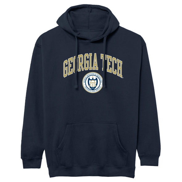 Georgia Institute of Technology Heritage Hooded Sweatshirt (Navy)