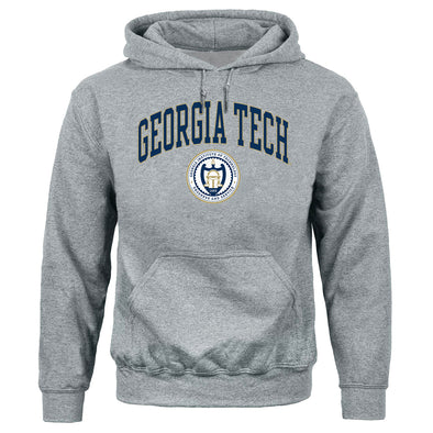 Georgia Institute of Technology Heritage Hooded Sweatshirt (Charcoal)