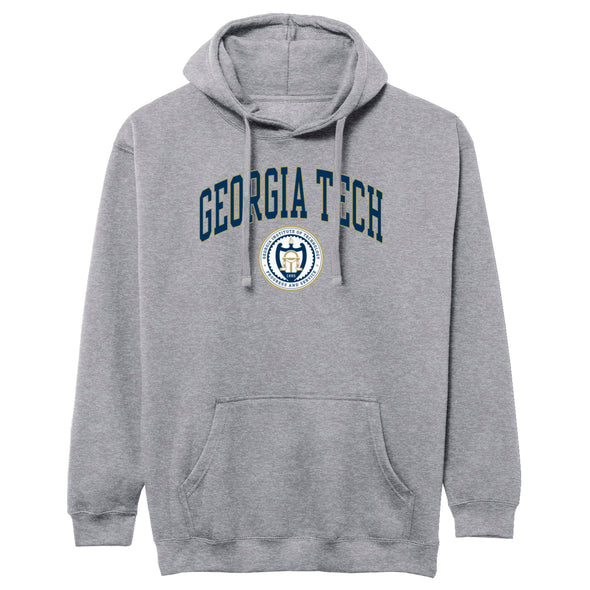 Georgia Institute of Technology Heritage Hooded Sweatshirt (Charcoal)