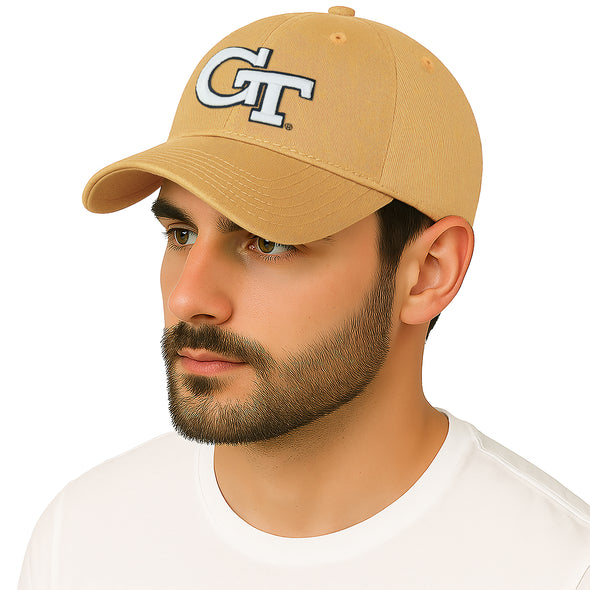 Georgia Institute of Technology Spirit Baseball Hat One-Size (Gold)