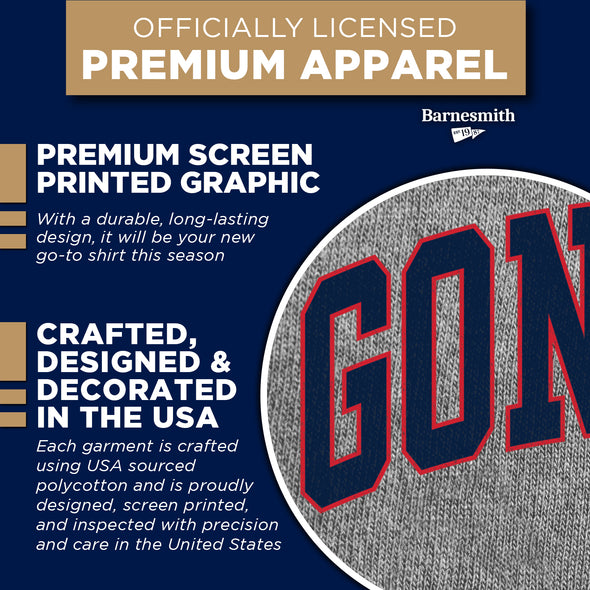 Gonzaga University Classic T-Shirt (Charcoal Grey)