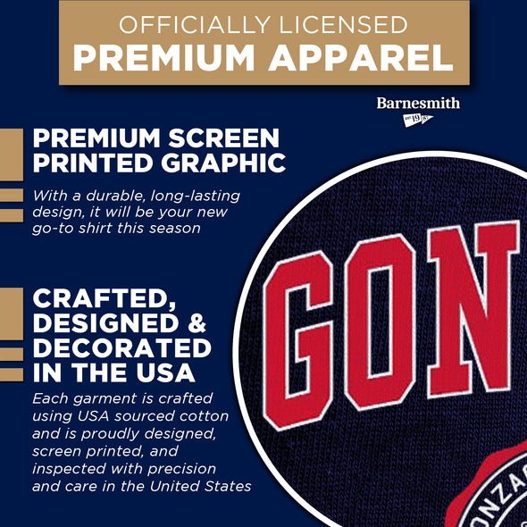 Gonzaga University Heritage T-Shirt (Navy)