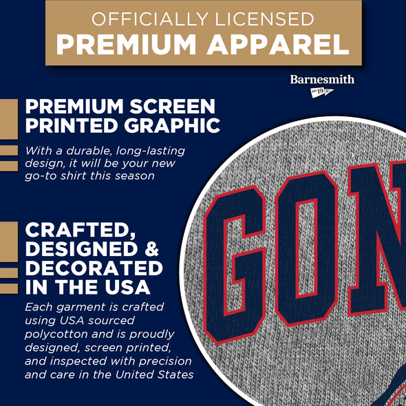 Gonzaga University Heritage T-Shirt (Charcoal Grey)