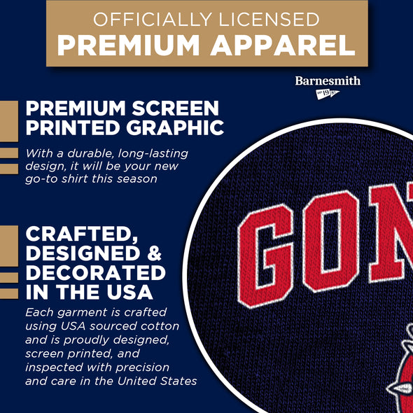 Gonzaga University Spirit T-Shirt (Navy)