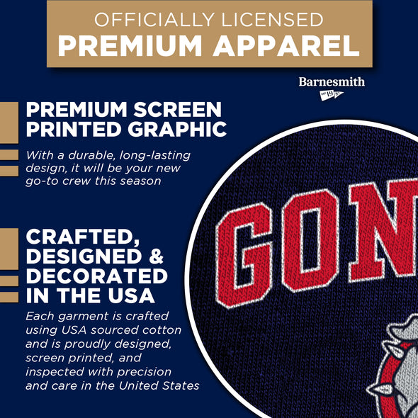 Gonzaga University Spirit Sweatshirt (Navy)