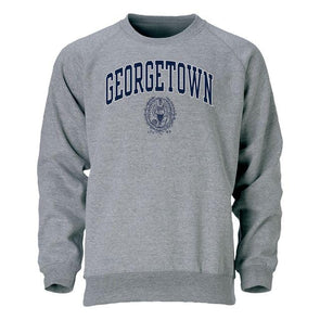 Georgetown University Heritage Crewneck Sweatshirt (Charcoal)