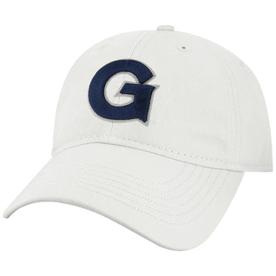 Georgetown University Spirit Baseball Hat One-Size (White)