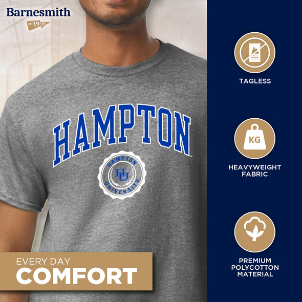 Hampton University Heritage T-Shirt (Charcoal Grey)