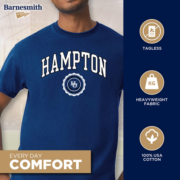 Hampton University Heritage T-Shirt (Royal Blue)
