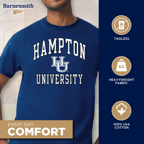 Hampton University Spirit T-Shirt (Royal Blue)