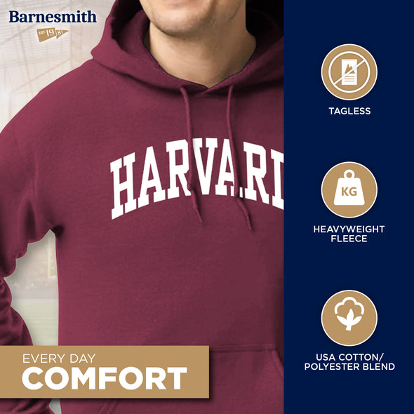 Harvard University Classic Hood (Crimson)