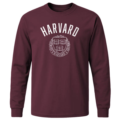 Harvard Long Sleeve T-Shirt Heritage (Crimson)
