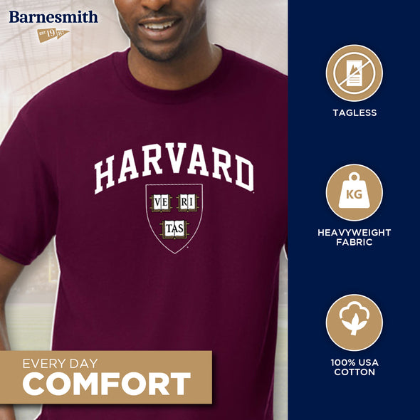 Harvard University Spirit T-Shirt (Crimson)