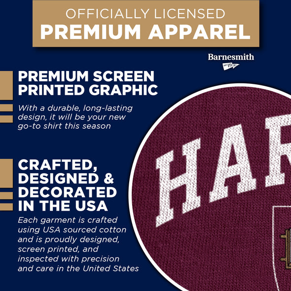 Harvard University Spirit T-Shirt (Crimson)