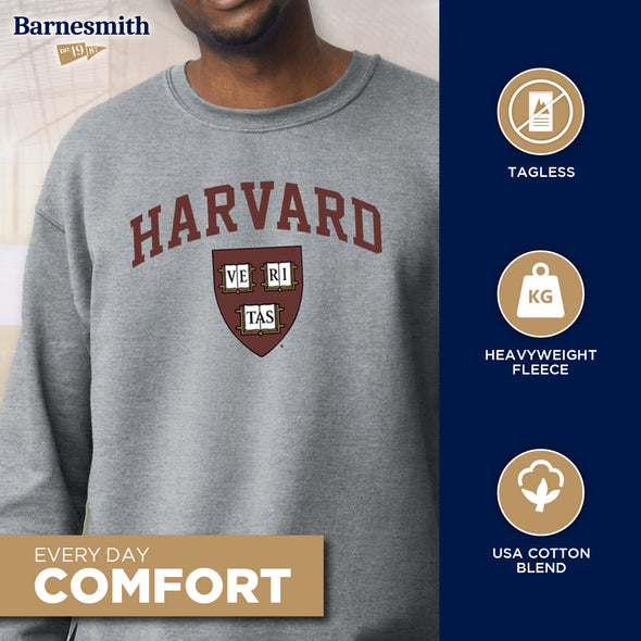 Harvard University Spirit Sweatshirt (Charcoal Grey)