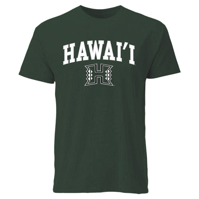 University of Hawaii Spirit T-Shirt (Hunter Green)