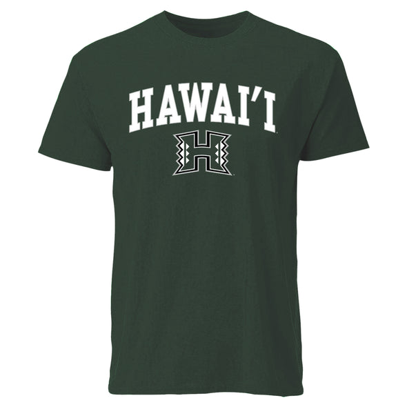 University of Hawaii Spirit T-Shirt (Hunter Green)