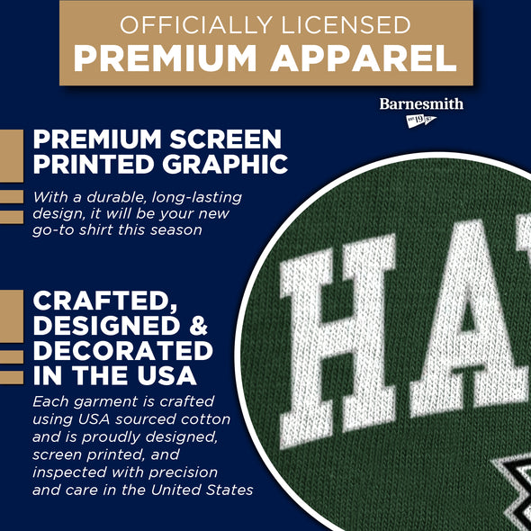University of Hawaii Spirit T-Shirt (Hunter Green)