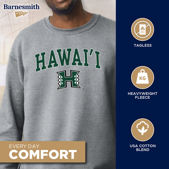 University of Hawaii Spirit Sweatshirt (Charcoal Grey)