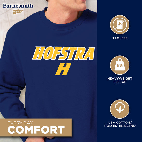 Hofstra University Heritage Sweatshirt (Navy)