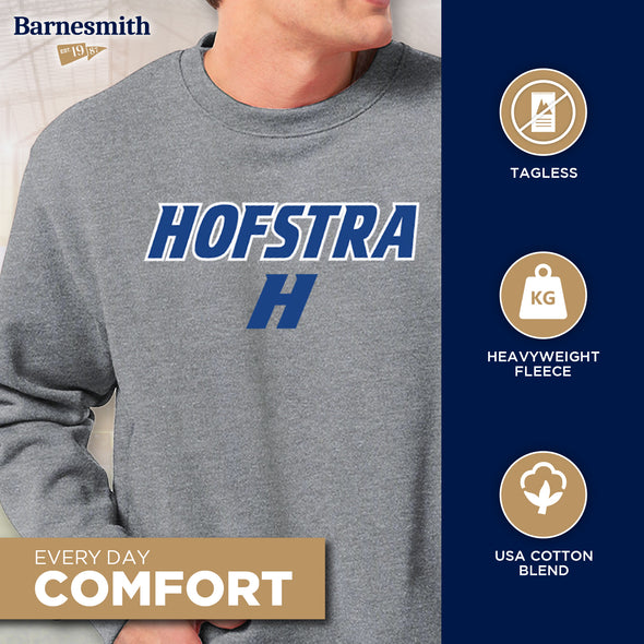 Hofstra University Heritage Sweatshirt (Charcoal Grey)