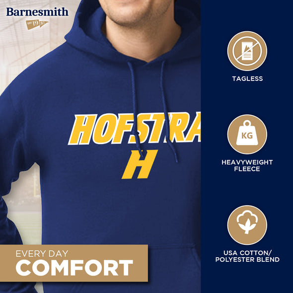 Hofstra University Heritage Hooded Sweatshirt (Navy)